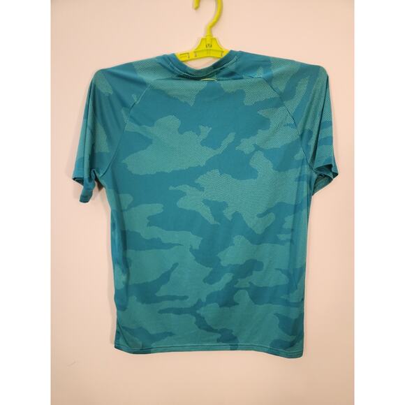 Under Armour TShirt Mens Medium Green Camo Short Sleeve Soccer Athleisure - Picture 5 of 10